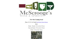 Desktop Screenshot of mcscrooges.com